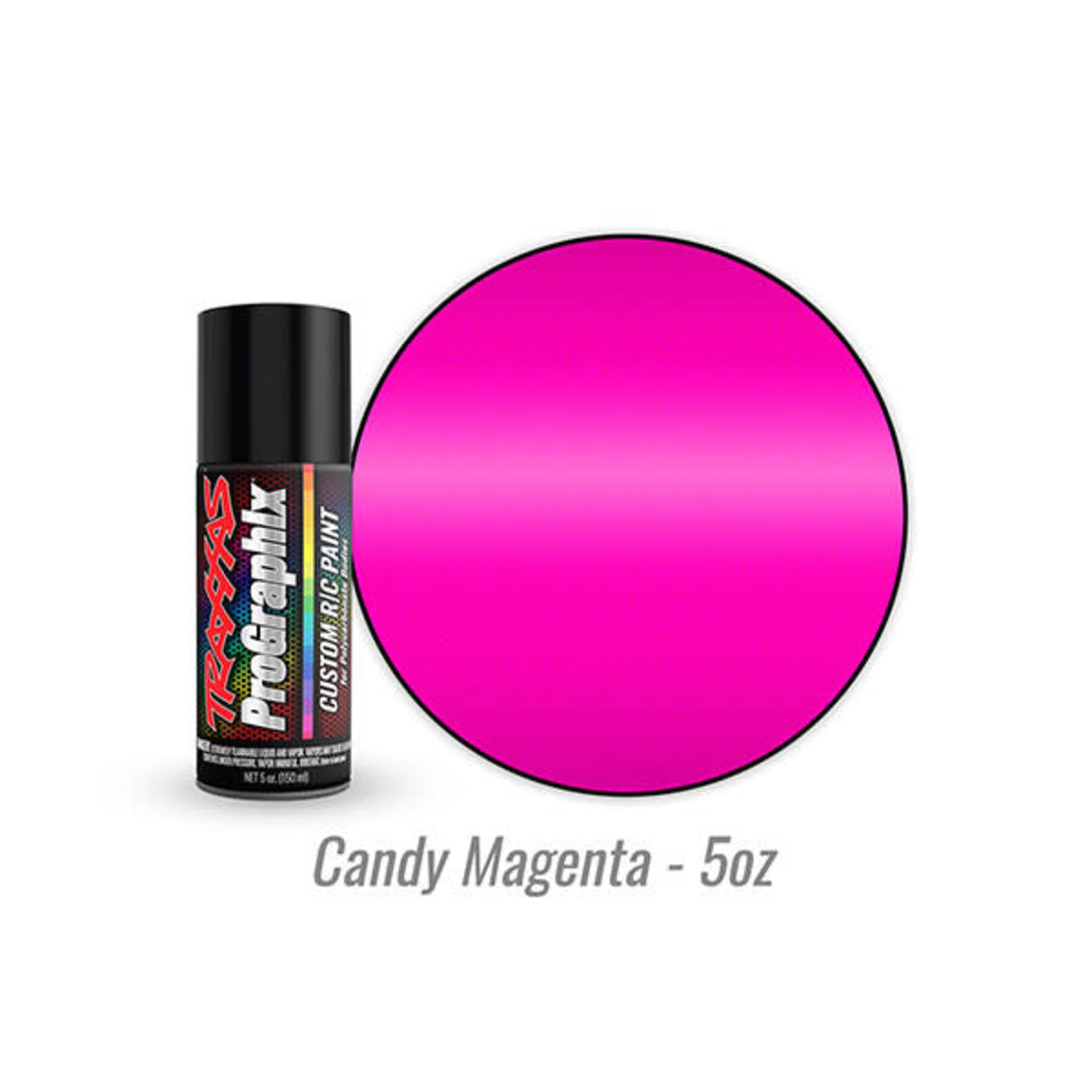 Traxxas Traxxas ProGraphix "Candy Magenta" RC Lexan Spray Paint (5oz) #5072
