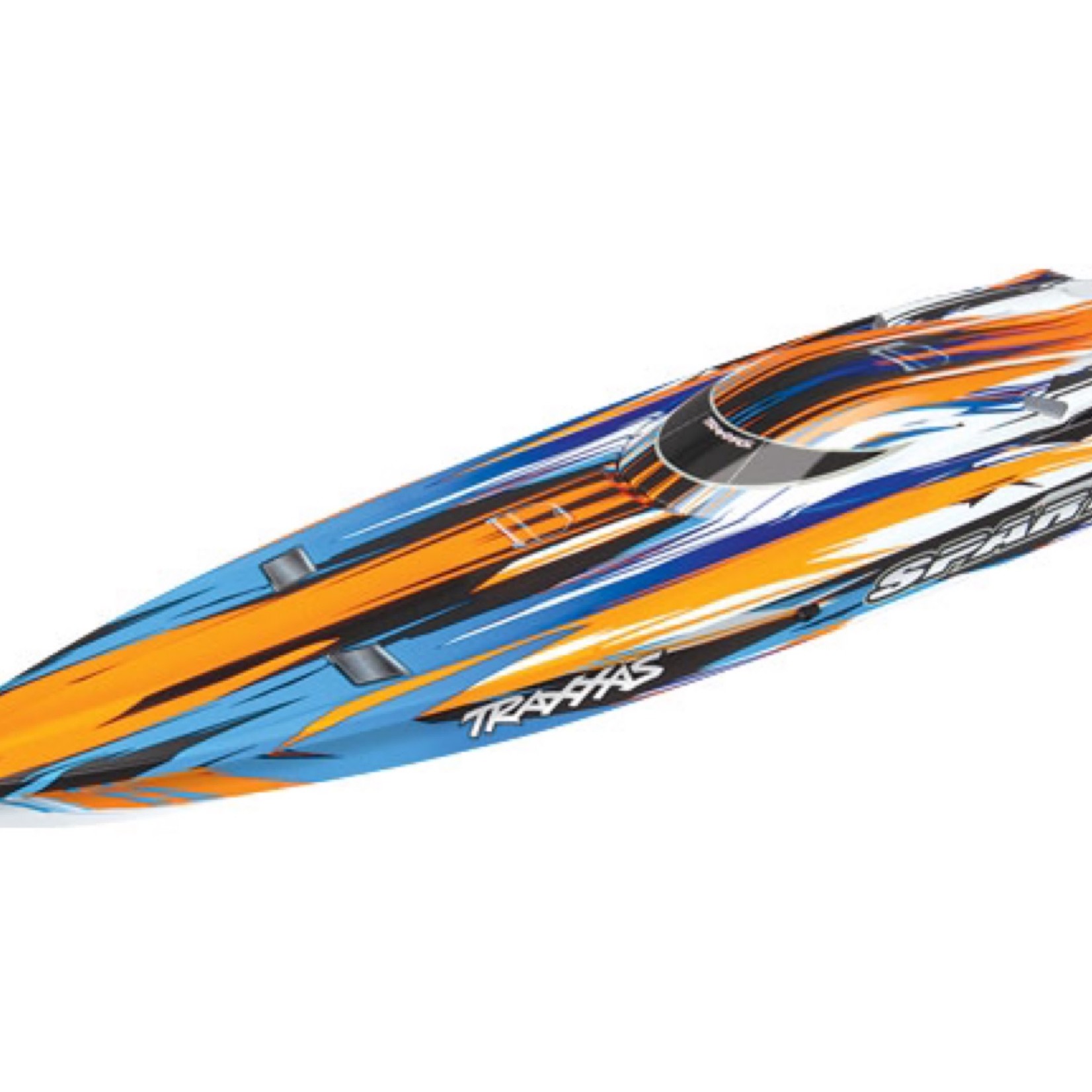 Traxxas Traxxas Spartan High Performance Race Boat RTR (Orange) #57076-4-ORNG