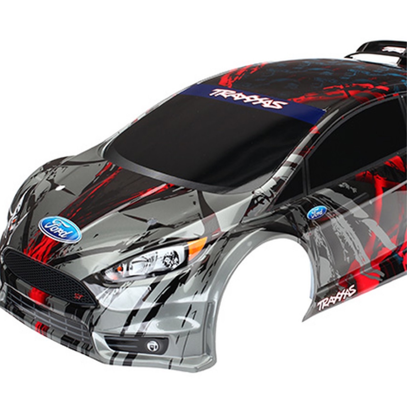 Traxxas #7416  Traxxas Ford Fiesta ST Rally Pre-Painted Body