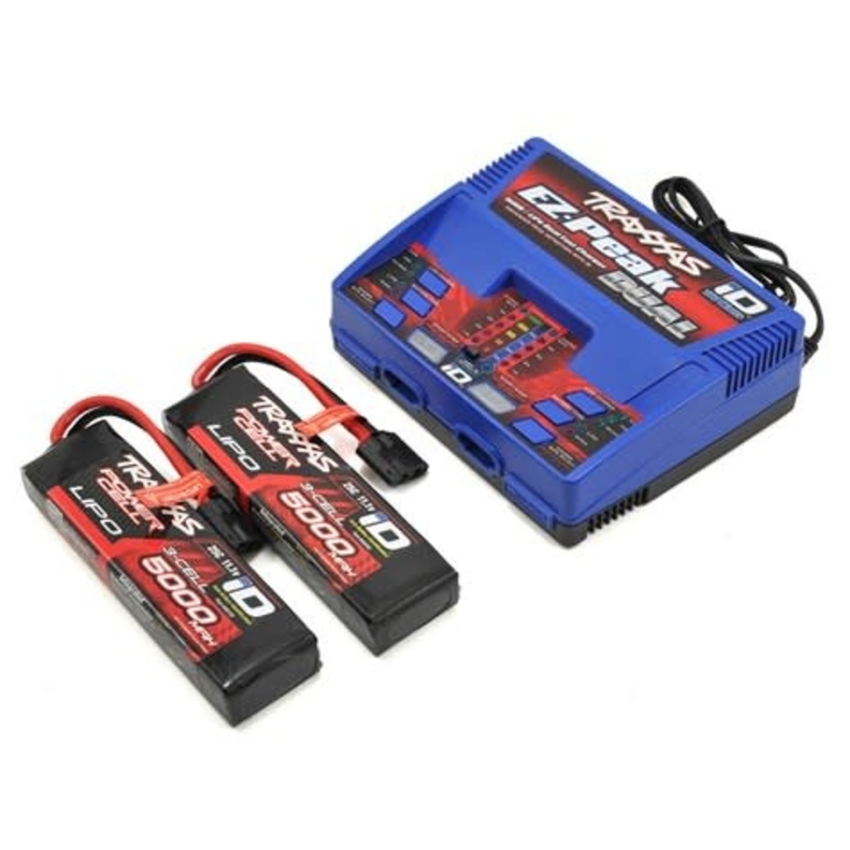 Traxxas Traxxas EZ-Peak 3S "Completer Pack" Dual Multi-Chemistry Battery Charger  w/Two Power Cell Batteries (5000mAh) #2990