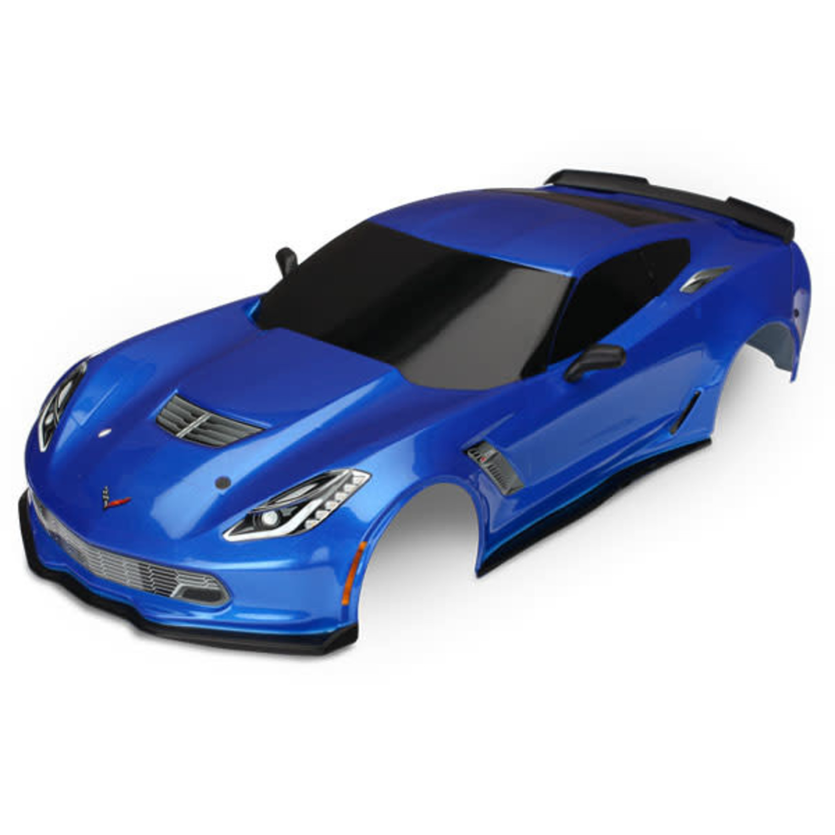 Traxxas #8386X  Traxxas Complete Chevrolet Corvette ZO6 Pre-Painted Body (Blue)