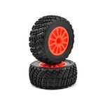 Traxxas Traxxas BFGoodrich Rally Tire w/Rally Wheel (2) (Orange) (Standard) #7473A