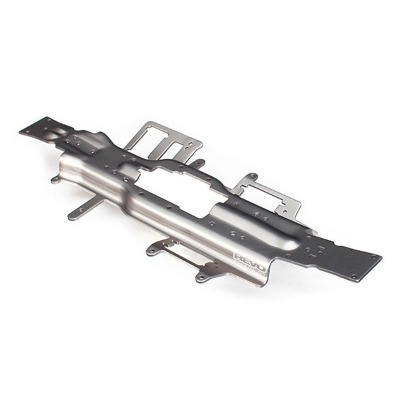 Traxxas Traxxas Chassis, Revo® 3.3 (extended 30mm) (3mm 6061-T6 aluminum) (titanium-anodized) #5322A