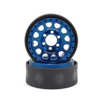 Vanquish Products #VPS07916 Vanquish Products Method 105 1.9 Beadlock Crawler Wheels (Blue/Black) (2)