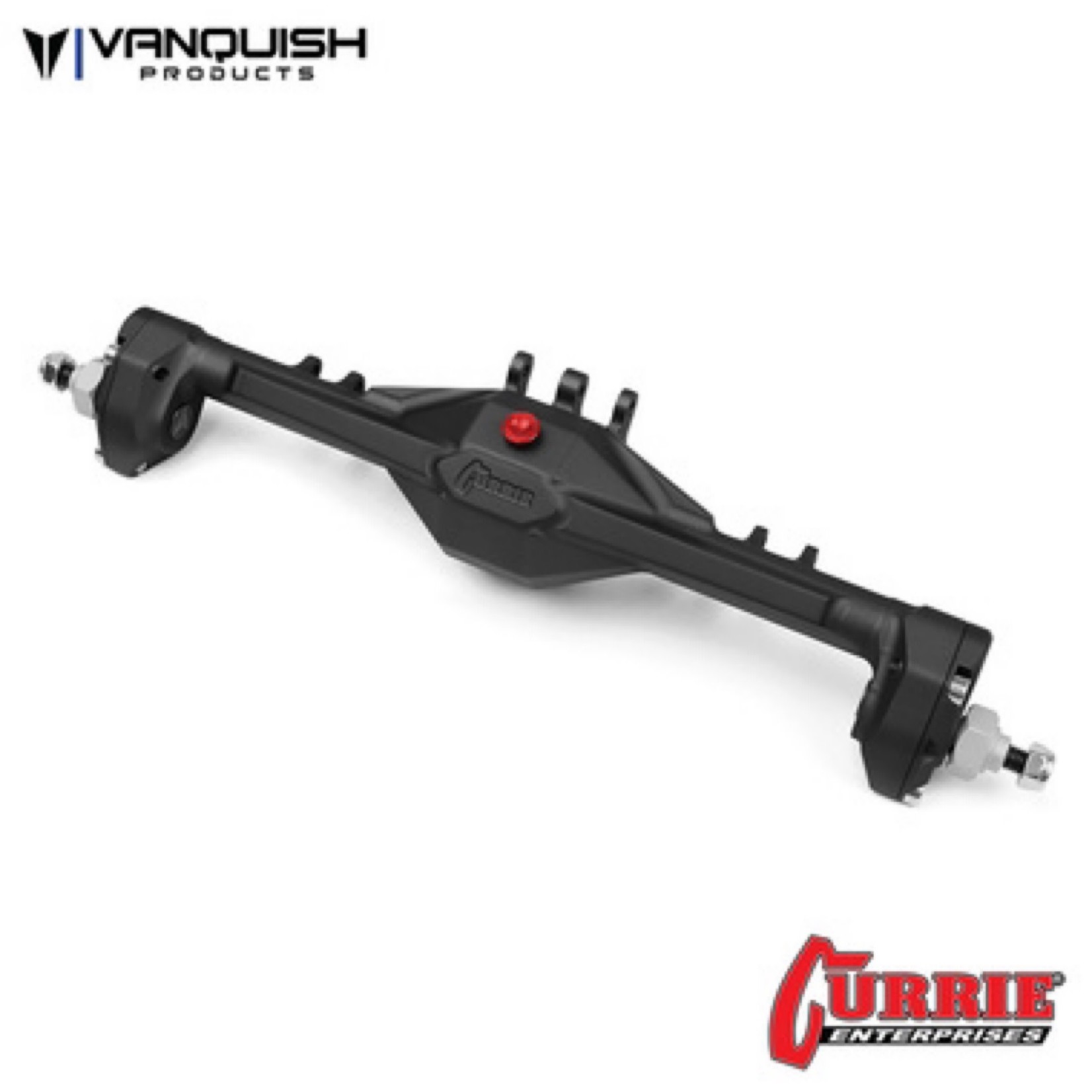 Vanquish Products #VPS08360 Vanquish Products Currie Portal F9 SCX10 II Rear Axle Kit (Black)