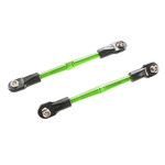 Traxxas Traxxas Turnbuckles, aluminum (green-anodized), toe links, 59mm (2) (assembled w/ rod ends & hollow balls) (requires 5mm aluminum wrench #5477) #3139G
