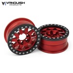 Vanquish Products #VPS07759 Vanquish Products Method MR310 1.9" Beadlock Crawler Wheels (Red) (2)