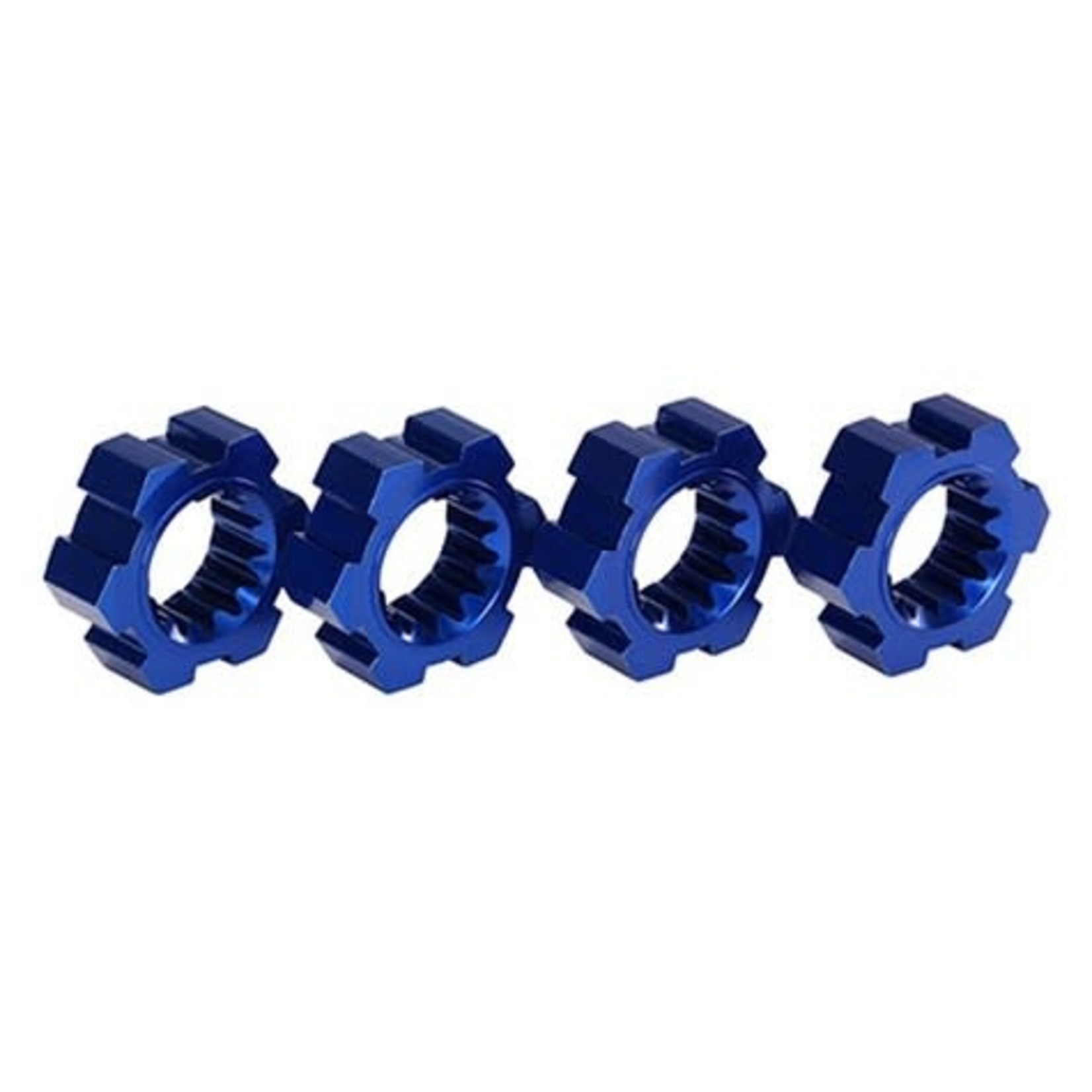 Traxxas Traxxas X-Maxx Aluminum Wheel Hex Hub (Blue) (4) #7756X