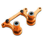 Traxxas Traxxas Aluminum Steering Bellcrank Set w/Bearings (Orange) #3743T