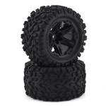 Traxxas #6773 Traxxas Talon EXT 2.8" Pre-Mounted Tires w/RXT Wheels (2) (Black)