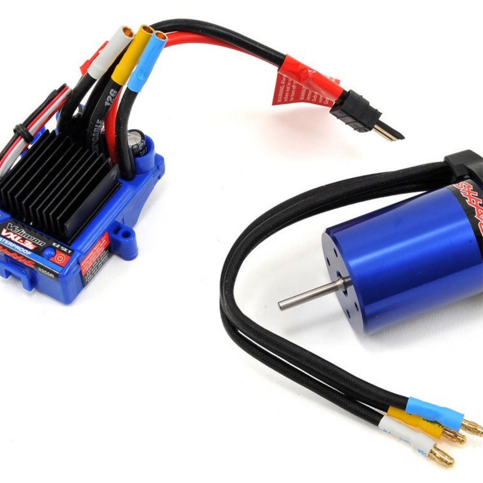 Traxxas #3350R Traxxas VXL-3S Velineon Brushless Power System Combo (Waterproof)