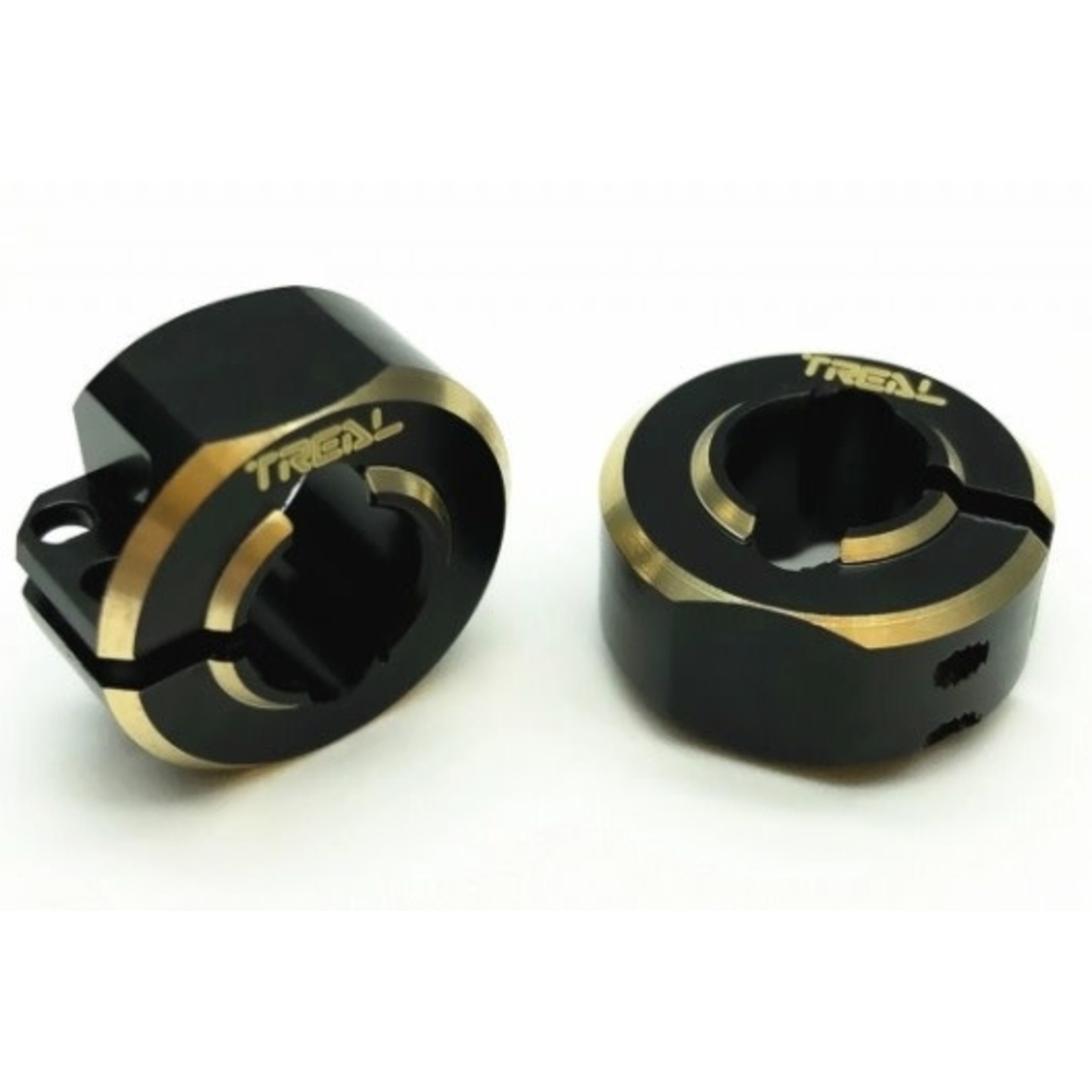 Treal #X002MDKZFT Treal Axial SCX24 Brass Rear Counterweight (Black)