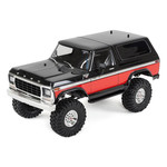 Traxxas #82046-4-RED Traxxas TRX-4 1/10 Trail Crawler Truck w/'79 Bronco Ranger XLT Body (Red) w/TQi 2.4GHz Radio