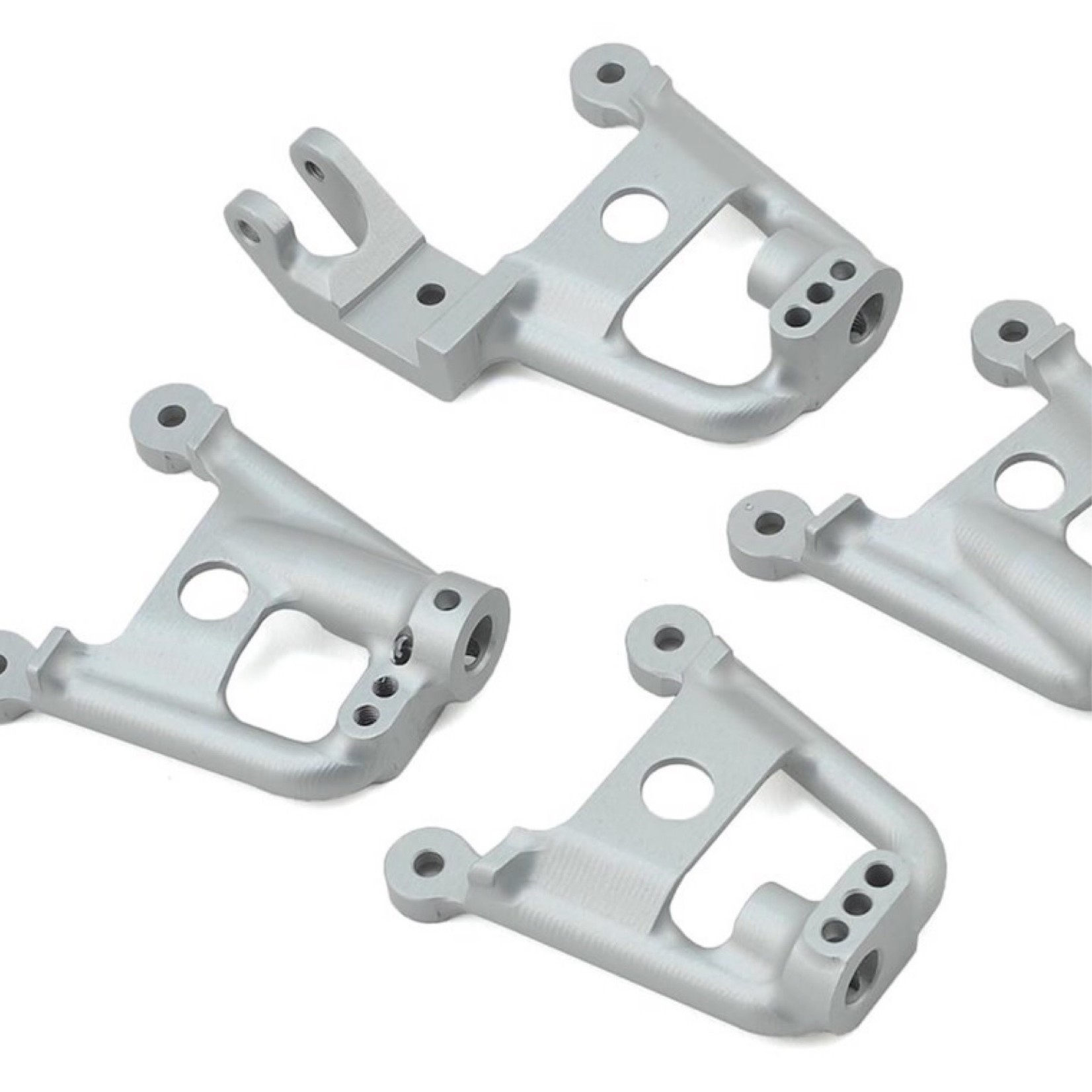 Vanquish Products #VPS01861 Vanquish Products SCX10 II Shock Hoops (Silver)