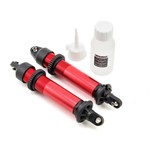 Traxxas #7761R Traxxas X-Maxx GTX Assembled Shocks (Red) (2)