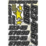 XXX Main Racing XXX Main Racing - Star Numbers - Carbon #N003