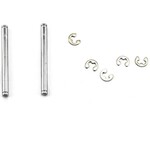 Traxxas #3740 Traxxas Suspension King Pins w/E-Clips (2)