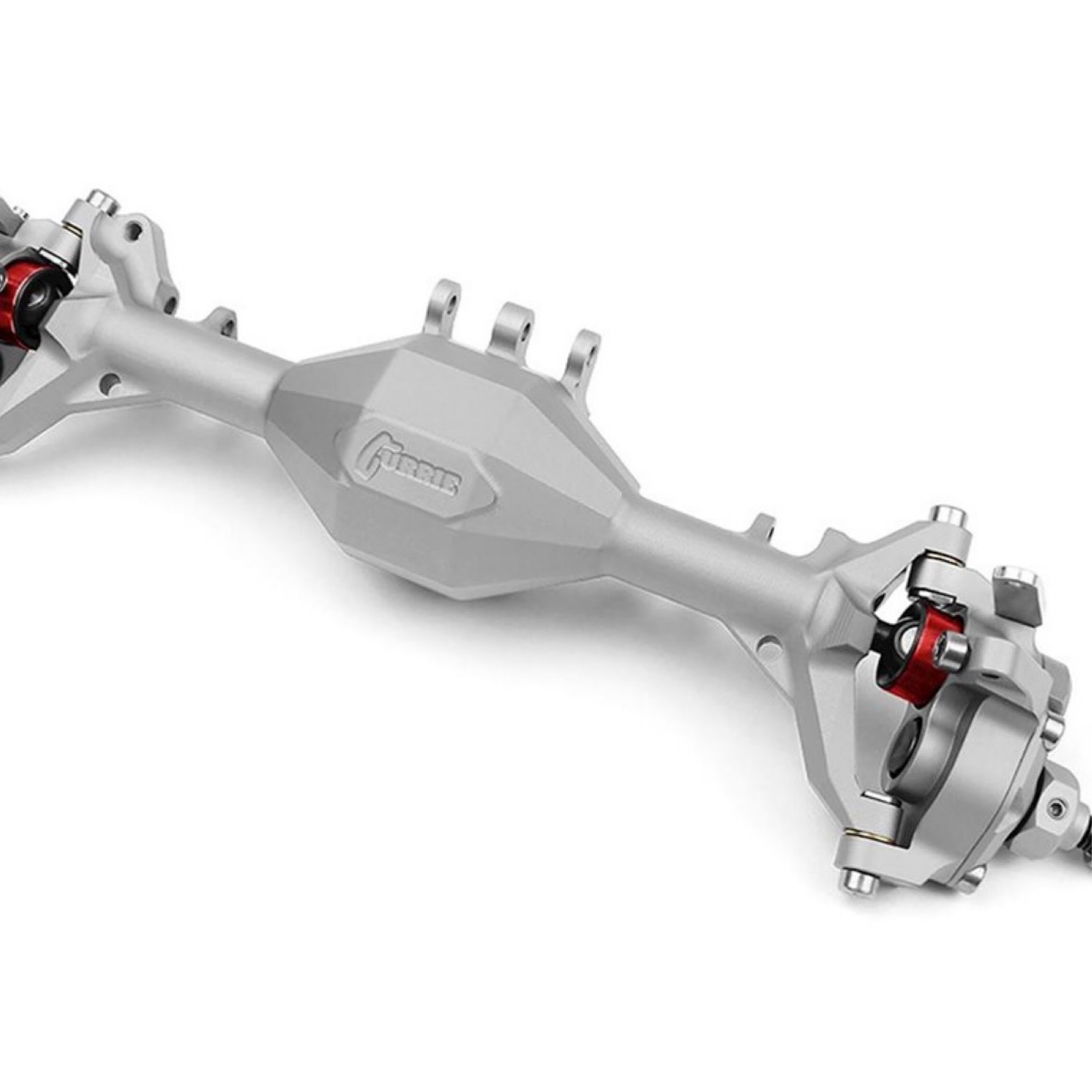 Vanquish Products #VPS08351 Vanquish Products Currie Portal F9 SCX10 II Front Axle Kit (Silver)