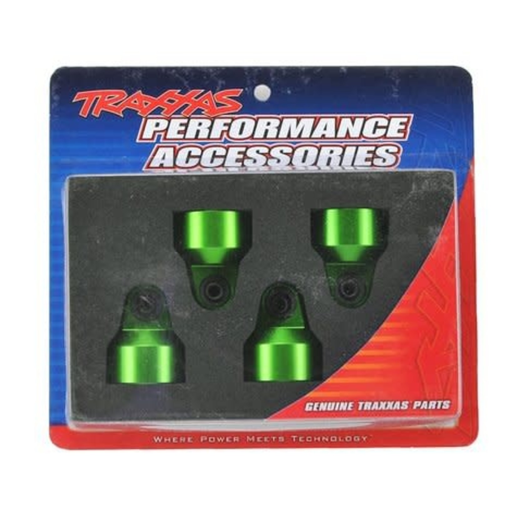 Traxxas Traxxas X-Maxx/XRT Aluminum GTX Shock Caps (Green) (4) #7764G