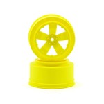 Avid RC Avid RC 12mm Hex "Sabertooth" Short Course Wheels (Yellow) (2) (22SCT/TEN-SCTE) #AV1101-Y