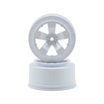 AVID Avid RC Sabertooth Short Course Wheels w/3mm Offset (White) (2) (SC5M) w/12mm Hex AV1100W