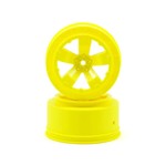 AVID Avid RC Sabertooth Short Course Wheels w/3mm Offset (Yellow) (2) (SC5M) w/12mm Hex #AV1100-Y