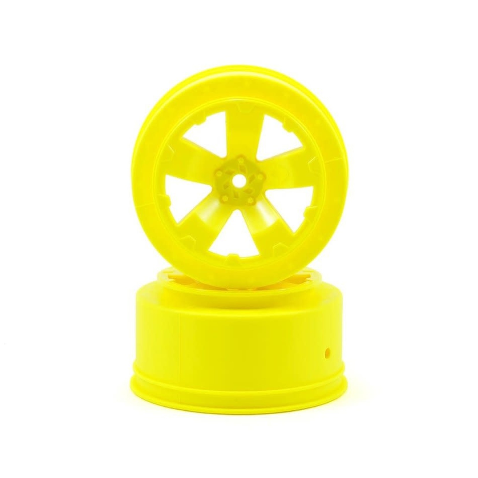 Avid RC Avid RC Sabertooth Short Course Wheels w/3mm Offset (Yellow) (2) (SC5M) w/12mm Hex #AV1100-Y
