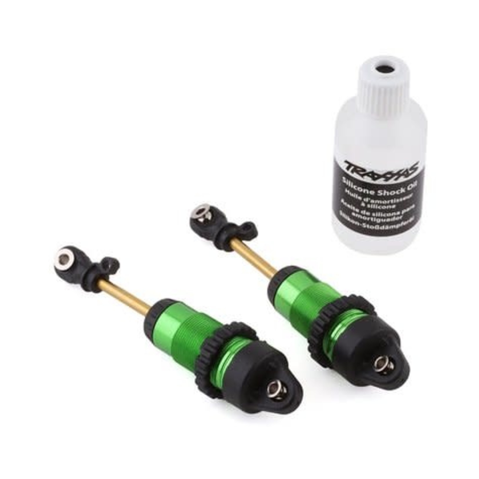 Traxxas #7461G Traxxas Complete GTR Long Shocks w/Ti-Nitride Shafts (Green) (2)