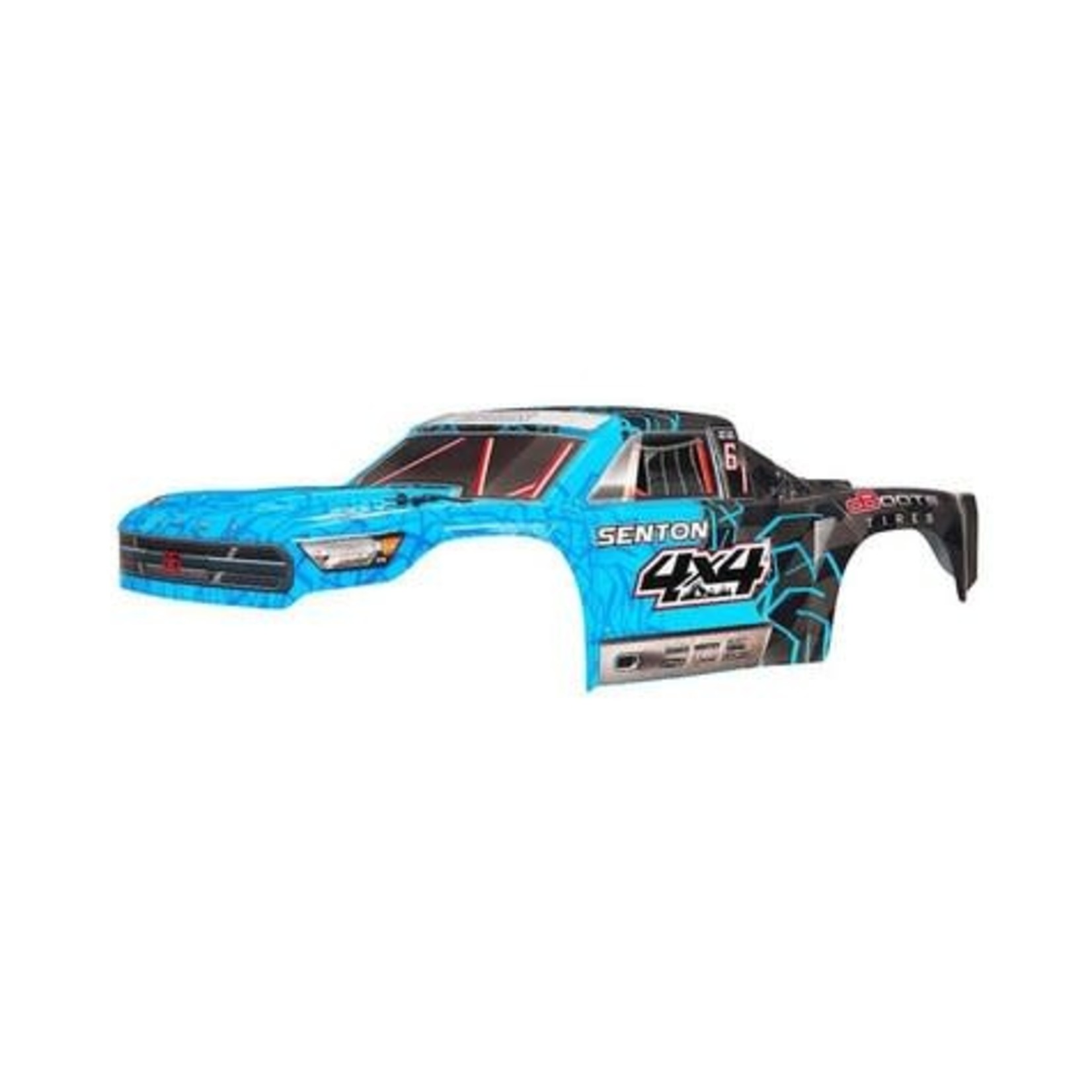 ARRMA Arrma Painted Senton 4x4 Mega Body (Blue/Black) #AR402247