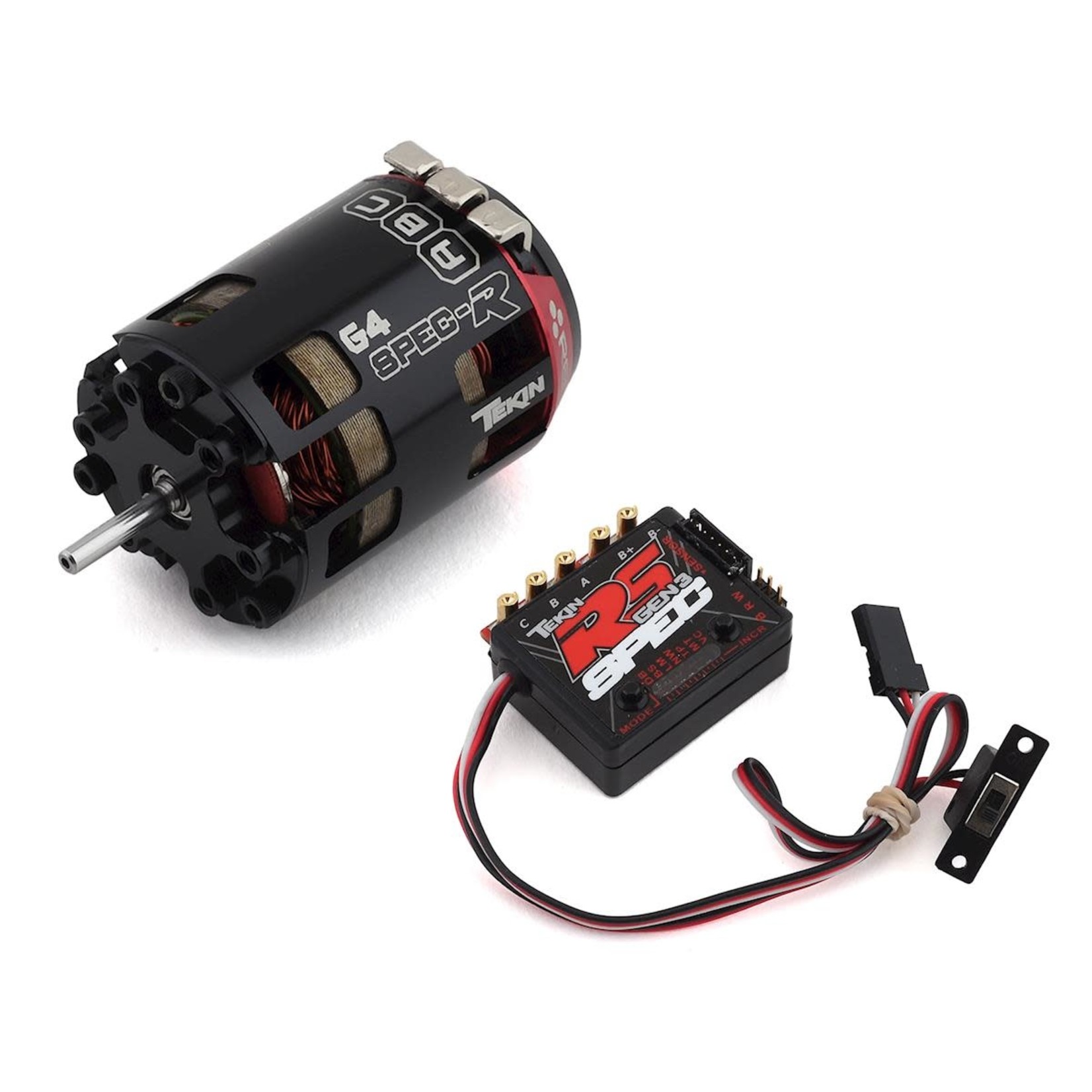 Tekin TEKTT2792   Tekin RS Gen3 SPEC Sensored Brushless ESC/Gen4 Spec R Motor Combo (17.5T)