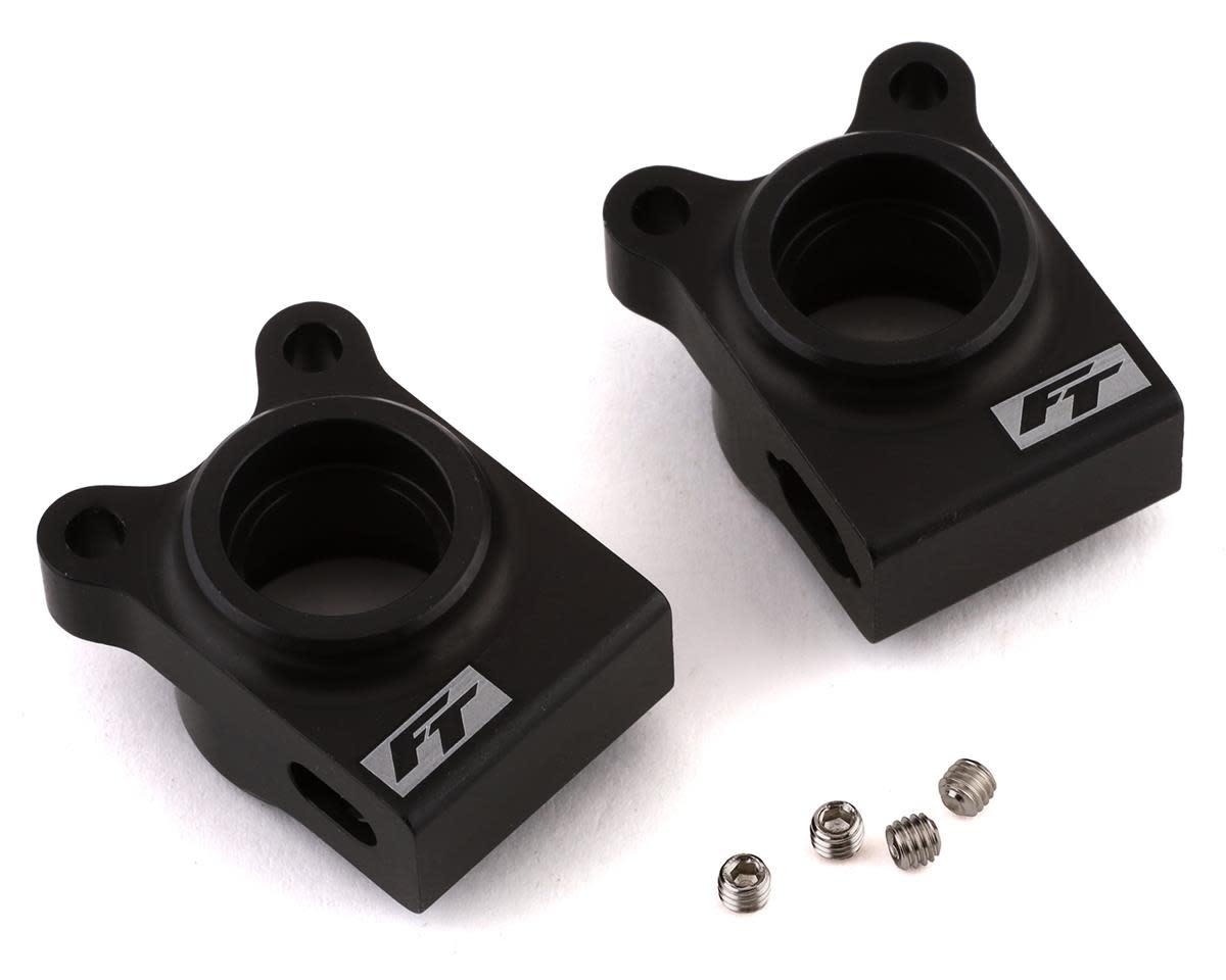 RC10B6 FT Blue Aluminum Rear Hubs - Associated Electrics