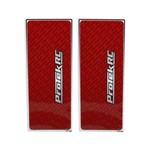 ProTek RC #PTK-1102-RED ProTek RC Universal Chassis Protector (Red) (2) (12.5x33.5cm)