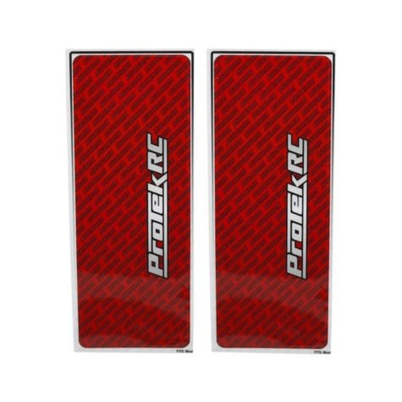 ProTek RC #PTK-1102-RED ProTek RC Universal Chassis Protector (Red) (2) (12.5x33.5cm)
