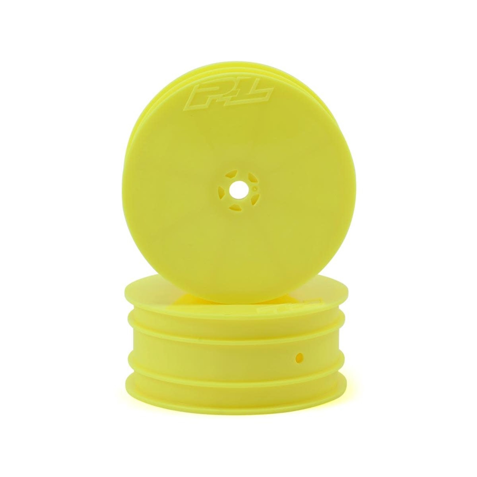 Pro-Line #2768-02 Pro-Line Velocity VTR 2.2" 4WD Front Buggy Wheels (2) (Yellow) (B64) w/12mm Hex