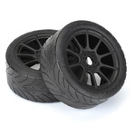 Pro-Line #9069-21 Pro-Line Avenger HP Belted Pre-Mounted 1/8 Buggy Tires (2) (Black) (S3) w/Mach 10 Wheel