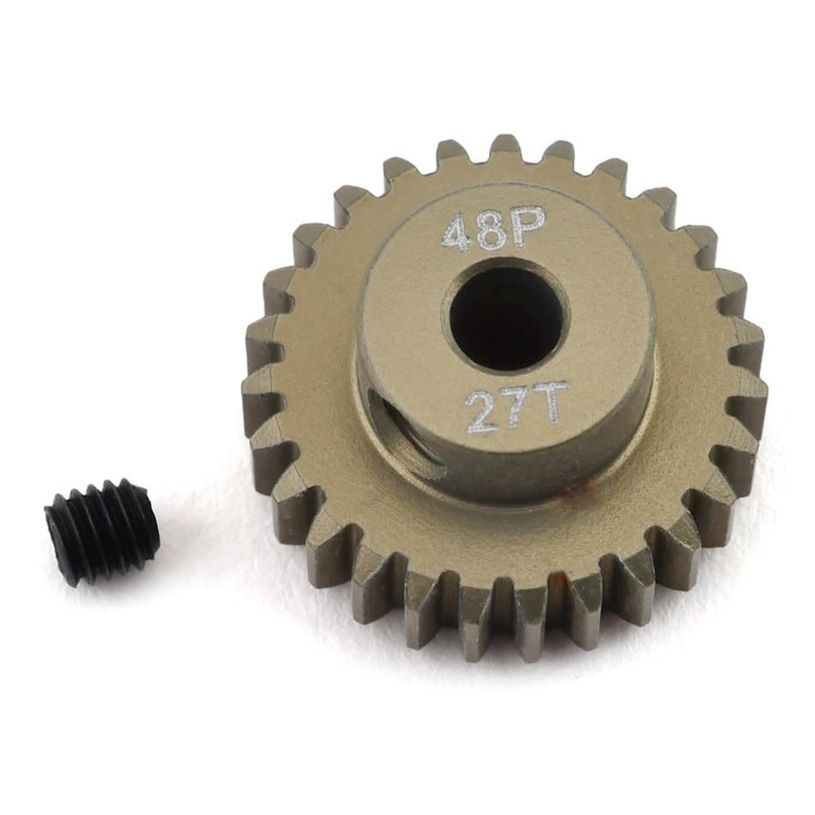 ProTek RC #PTK-8614 ProTek RC 48P Lightweight Hard Anodized Aluminum Pinion Gear (3.17mm Bore) (27T)