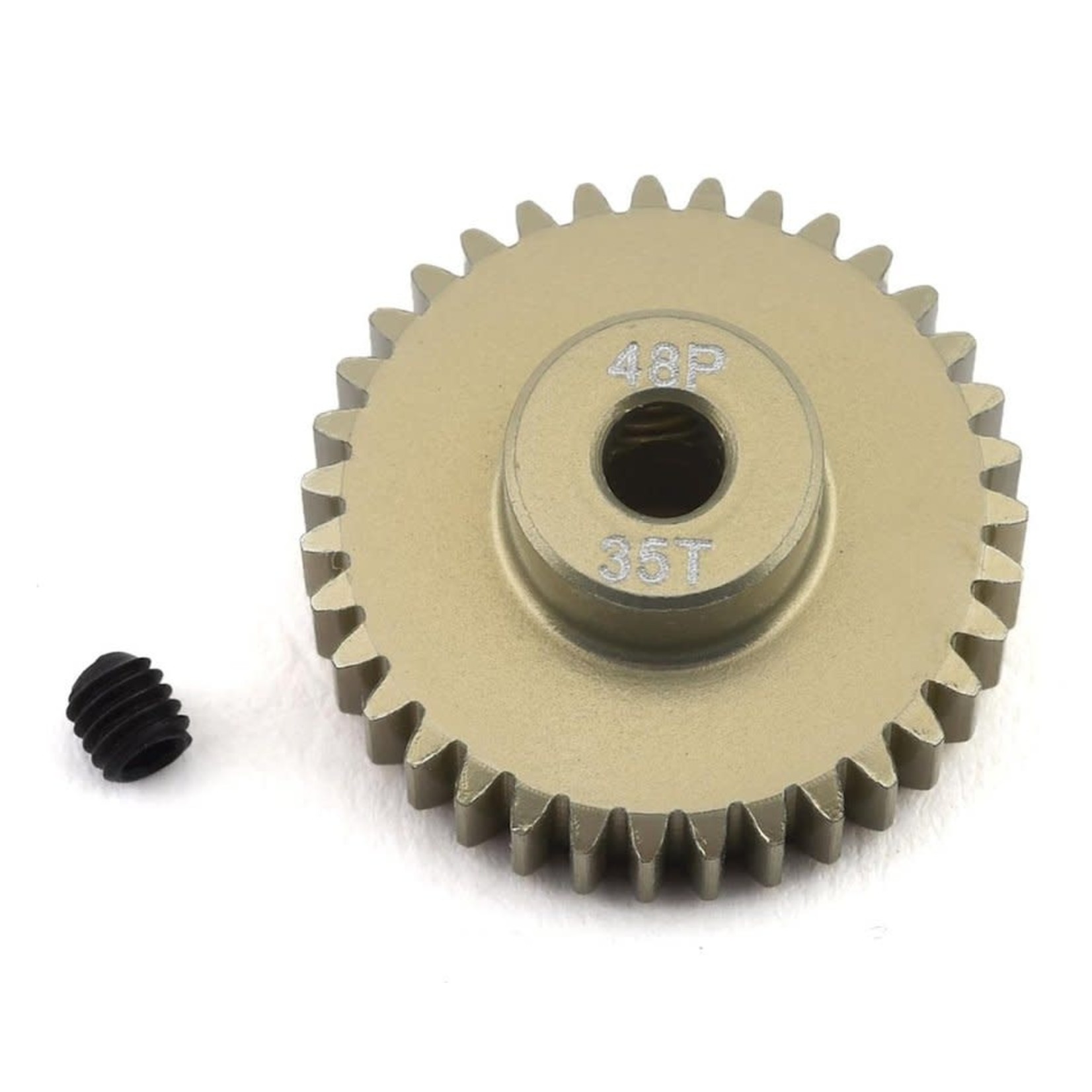 ProTek RC #PTK-8622 ProTek RC 48P Lightweight Hard Anodized Aluminum Pinion Gear (3.17mm Bore) (35T)