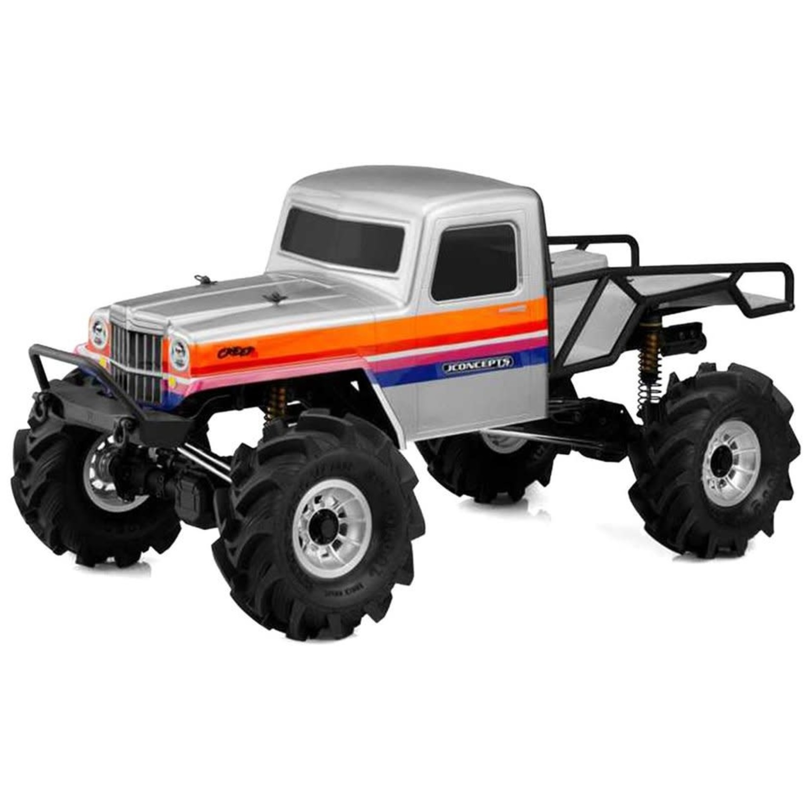 JConcepts JConcepts CreepER Rock Crawler Body (12.3") (Cab Only) (Clear) #0441