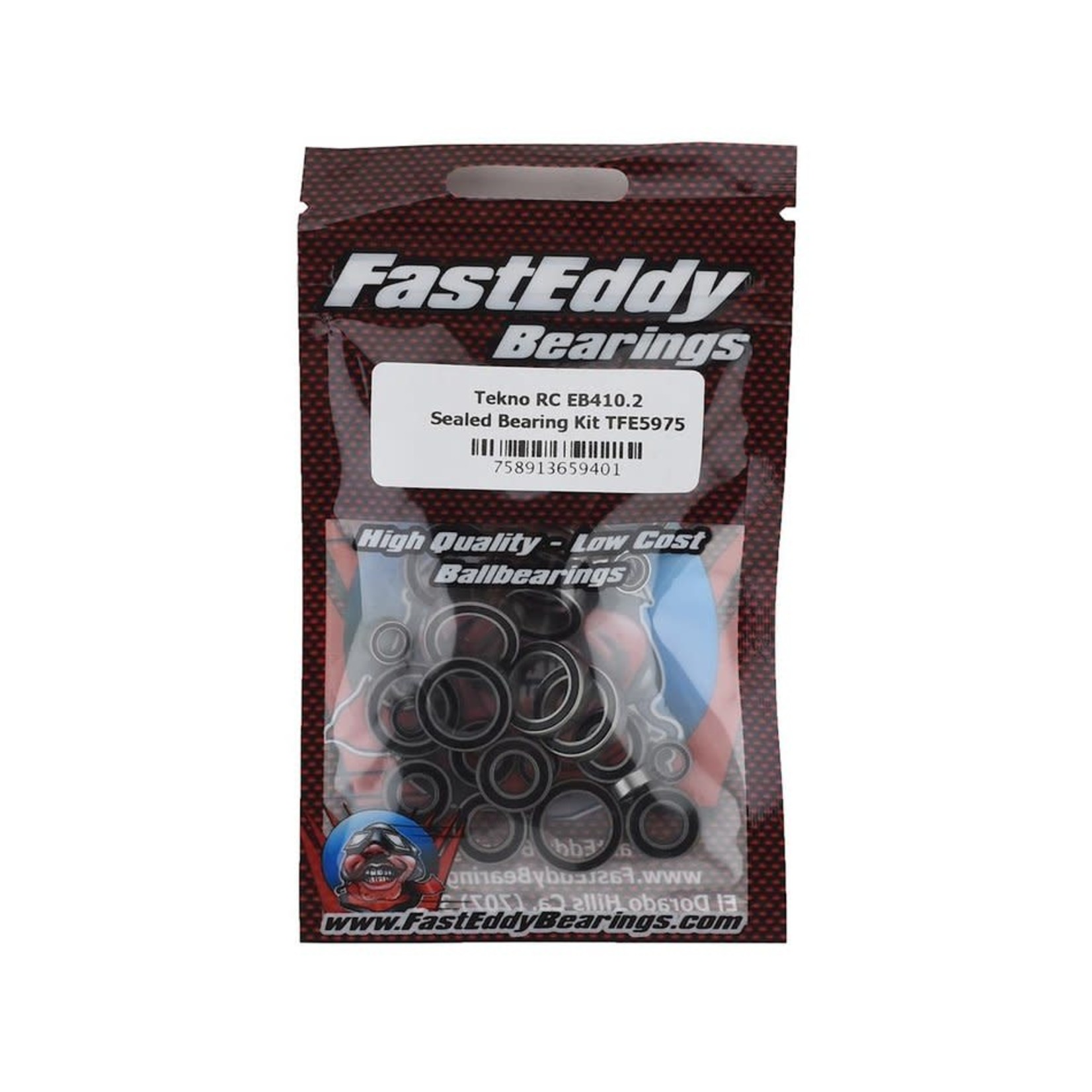 FastEddy FastEddy Tekno RC EB410.2 Sealed Bearing Kit #TFE5975
