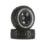 Duratrax DuraTrax Six-Pack SC C2 Mounted Tires (2) (Traxxas Slash Front) #DTXC3860