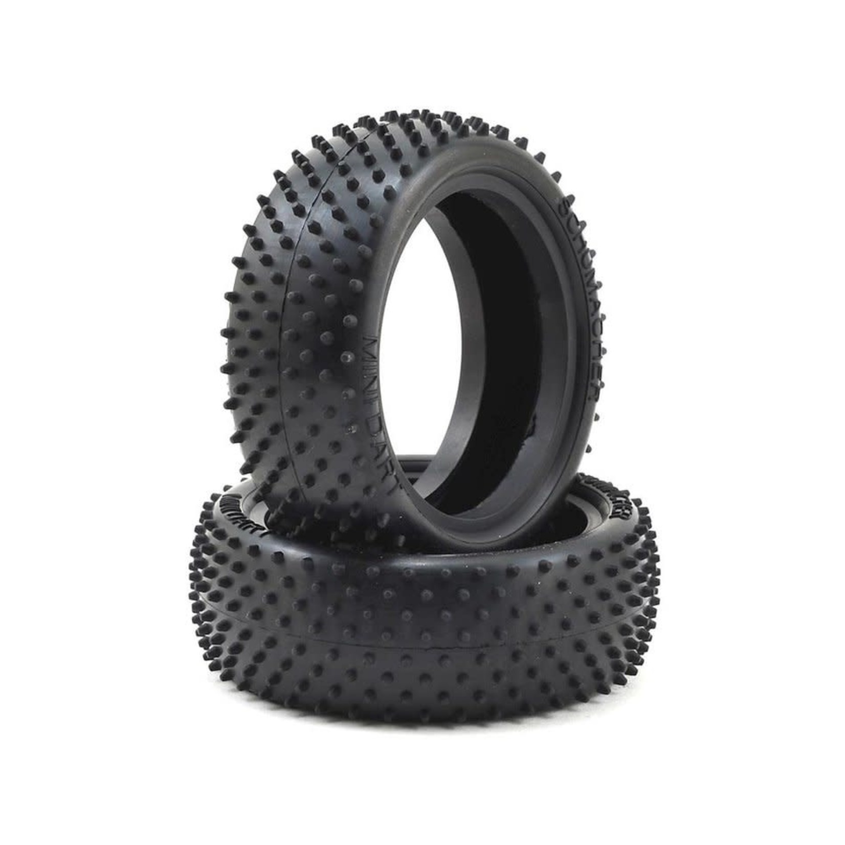 Schumacher Schumacher "Mini Dart" 2.2" 4WD Buggy Front Turf Tire (2) (Yellow) #U6825