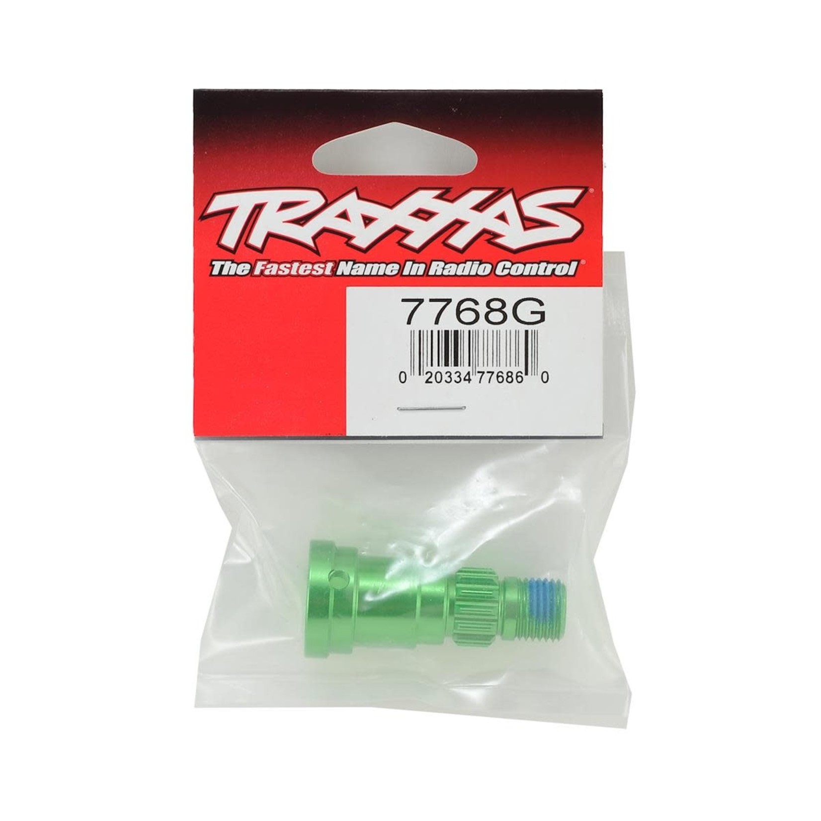 Traxxas #7768G Traxxas X-Maxx/XRT Aluminum Stub Axle (Green)