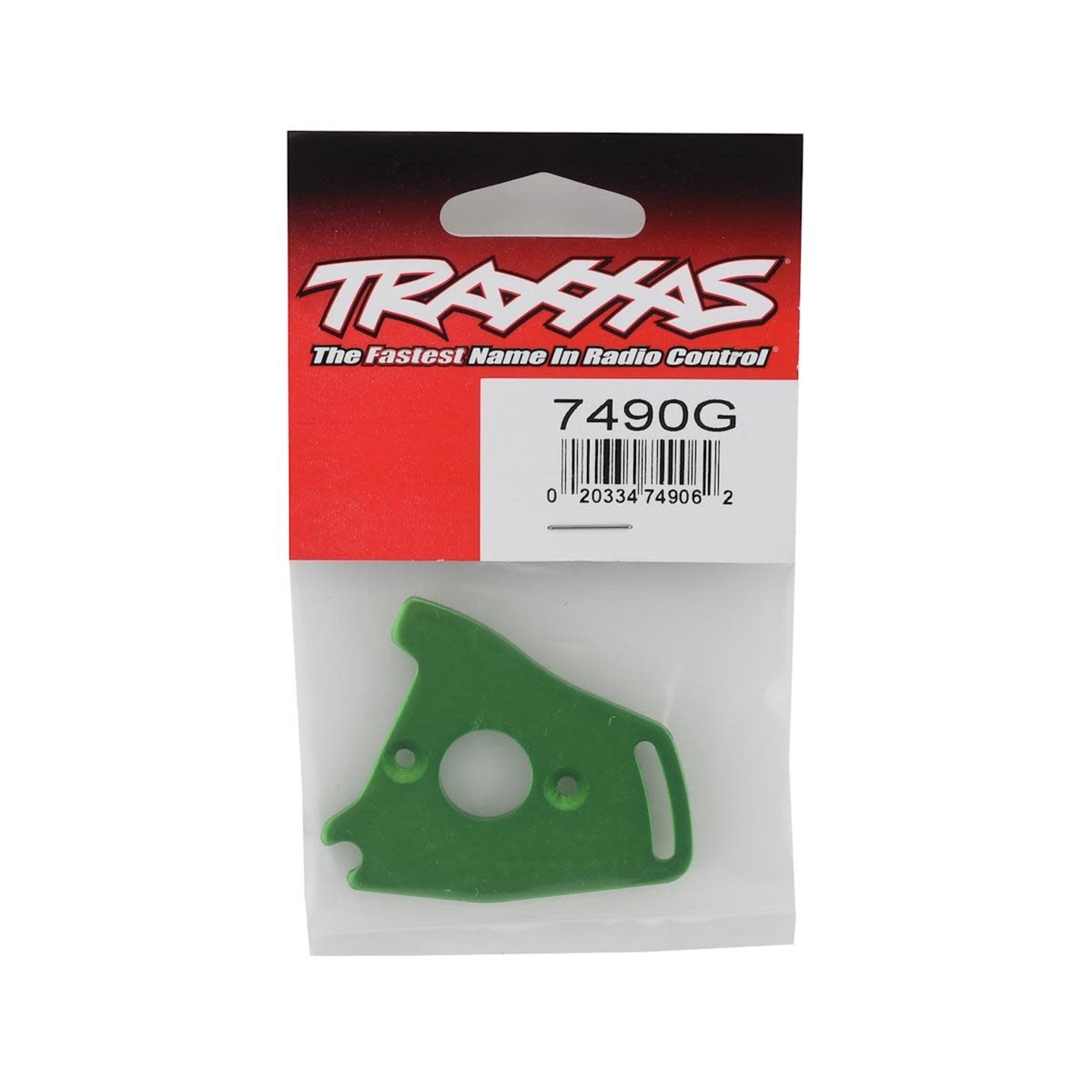 Traxxas #7490G Traxxas Aluminum Motor Plate (Green)