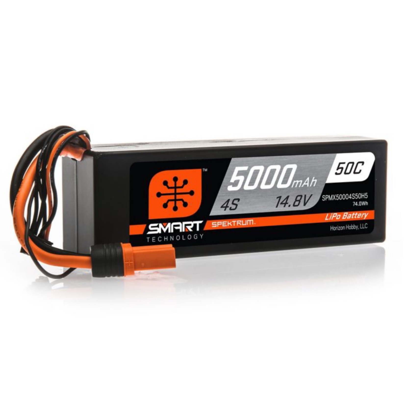 Spektrum Spektrum RC 4S Smart Hardcase 50C LiPo Battery w/IC5 Connector (14.8V/5000mAh) #SPMX50004S50H5