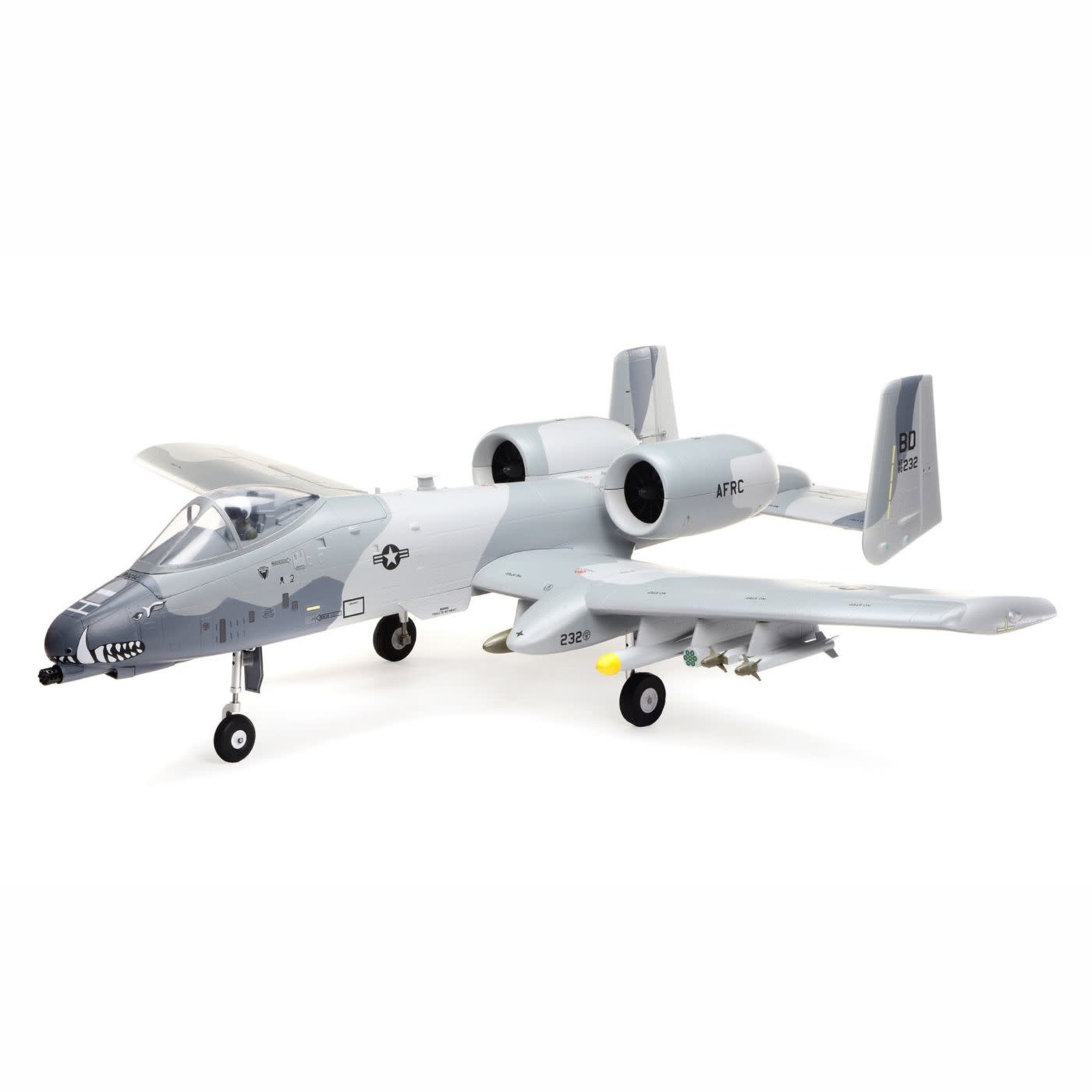 E-flite #EFL01150 E-Flite A-10 Thunderbolt II 64mm EDF BNF Basic with AS3X and SAFE Select