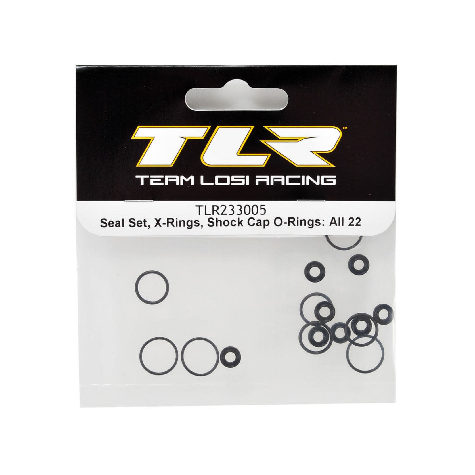 TLR Team Losi Racing X-Ring Shock Seal Set #TLR233005