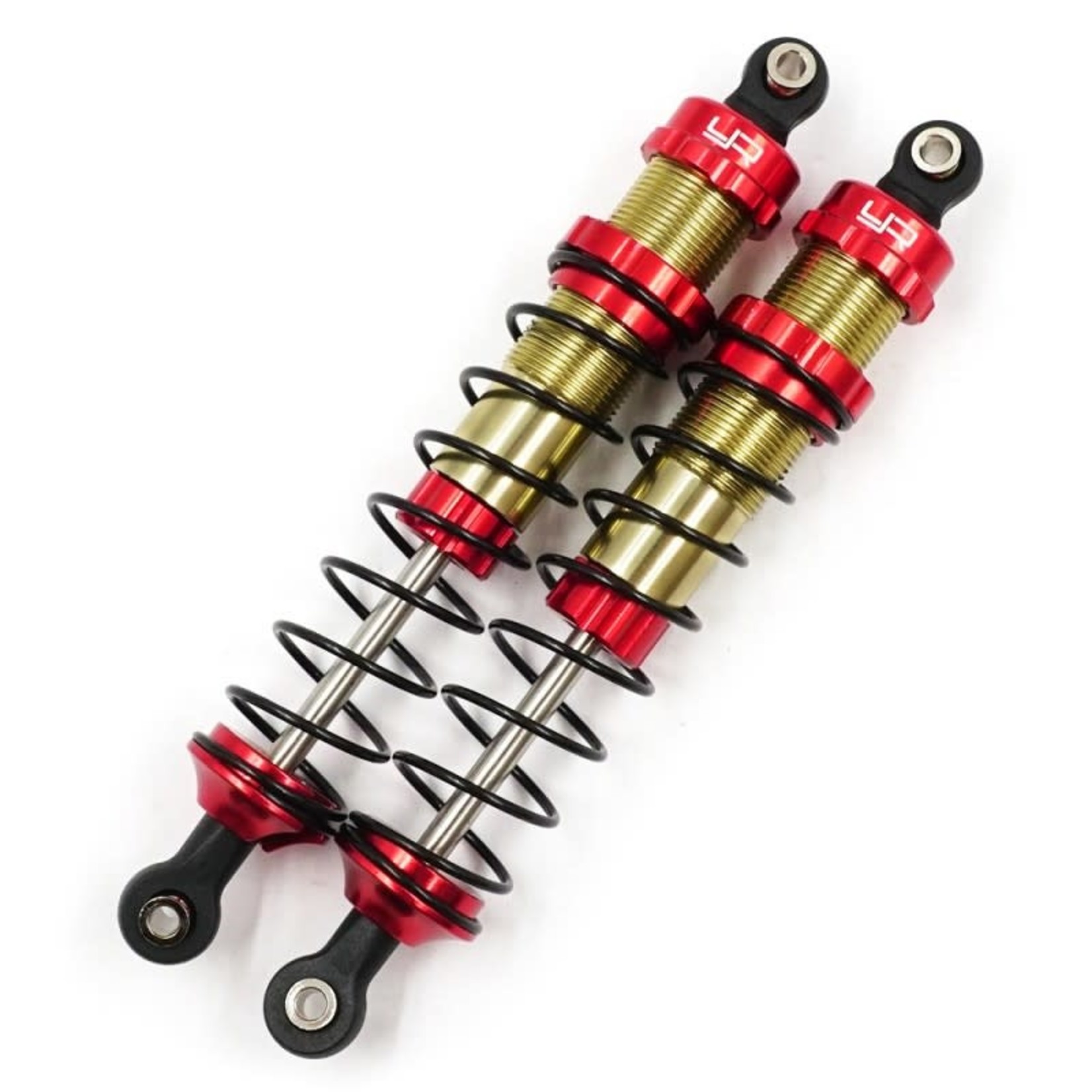 Yeah Racing Yeah Racing 105mm Aluminum TR-XB Big Bore Shocks (Red) (2) #TRSL-018RD