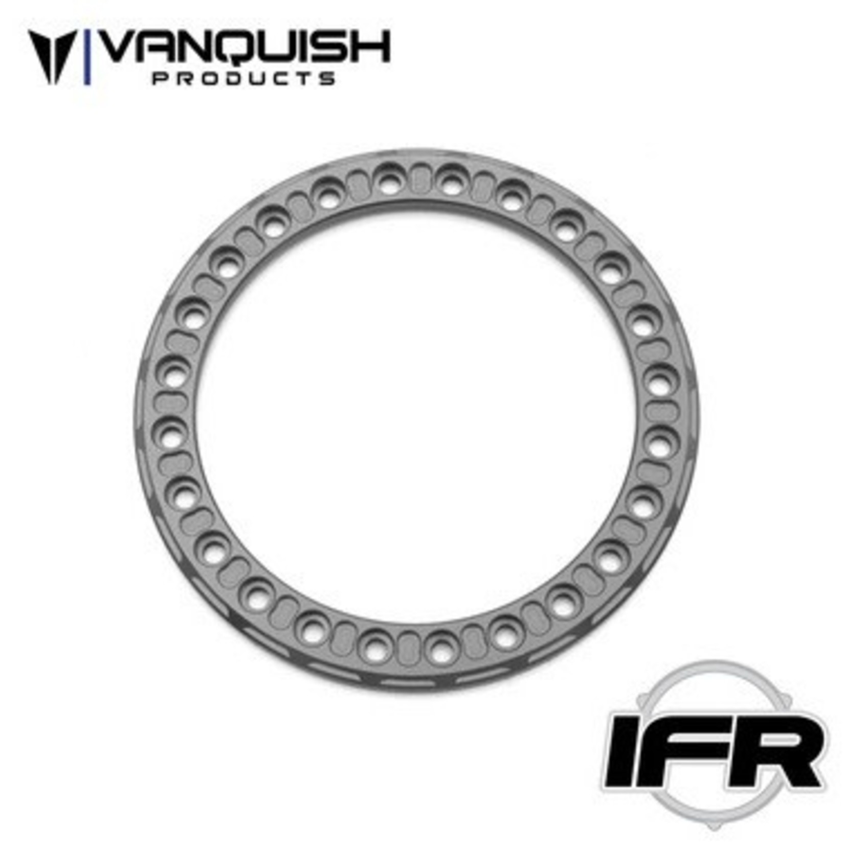 Vanquish Products #VPS05442 Vanquish Products 1.9 IFR Skarn Beadlock Grey Anodized