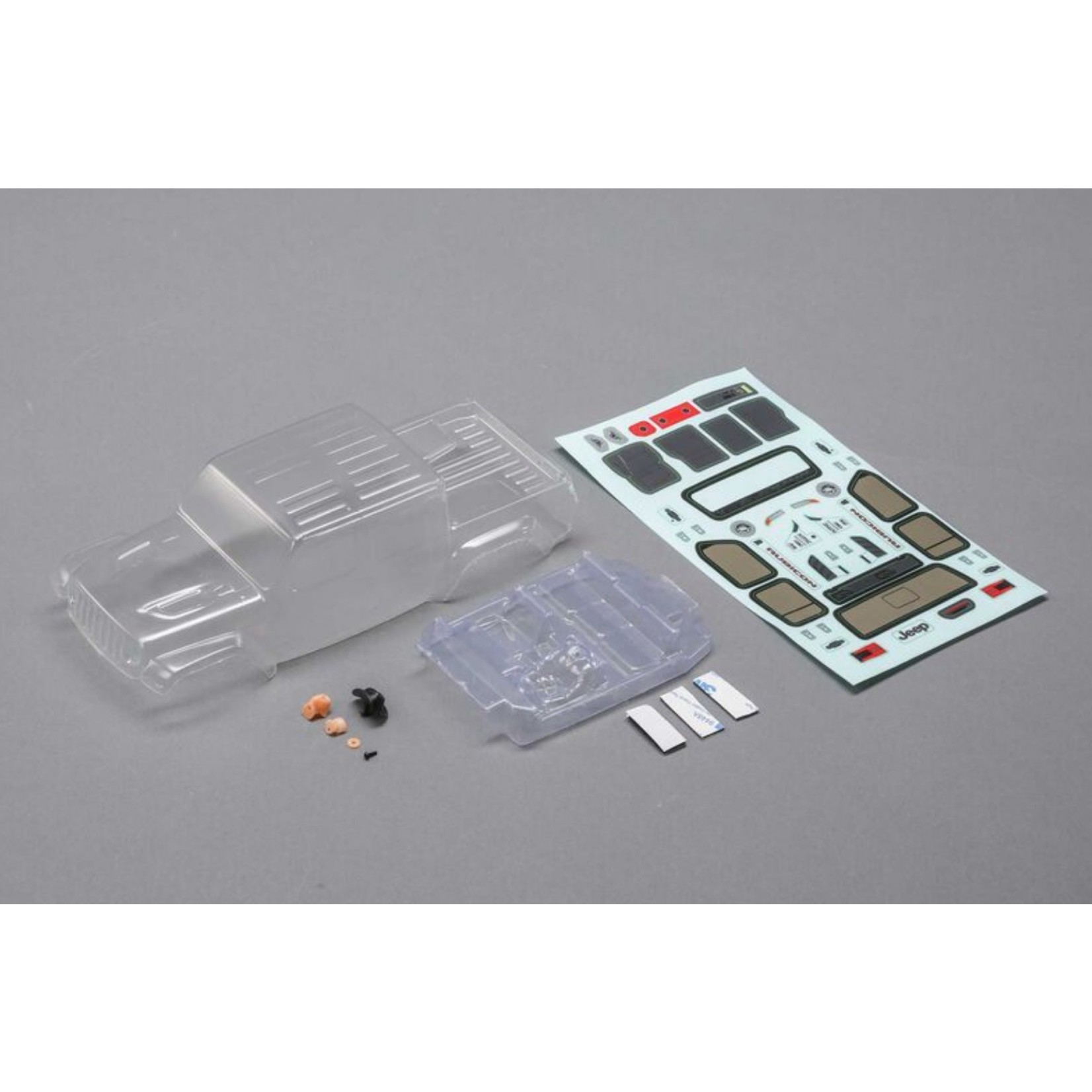 Axial #AXI200005 Axial SCX24 Jeep JT Gladiator Body Set (Clear)