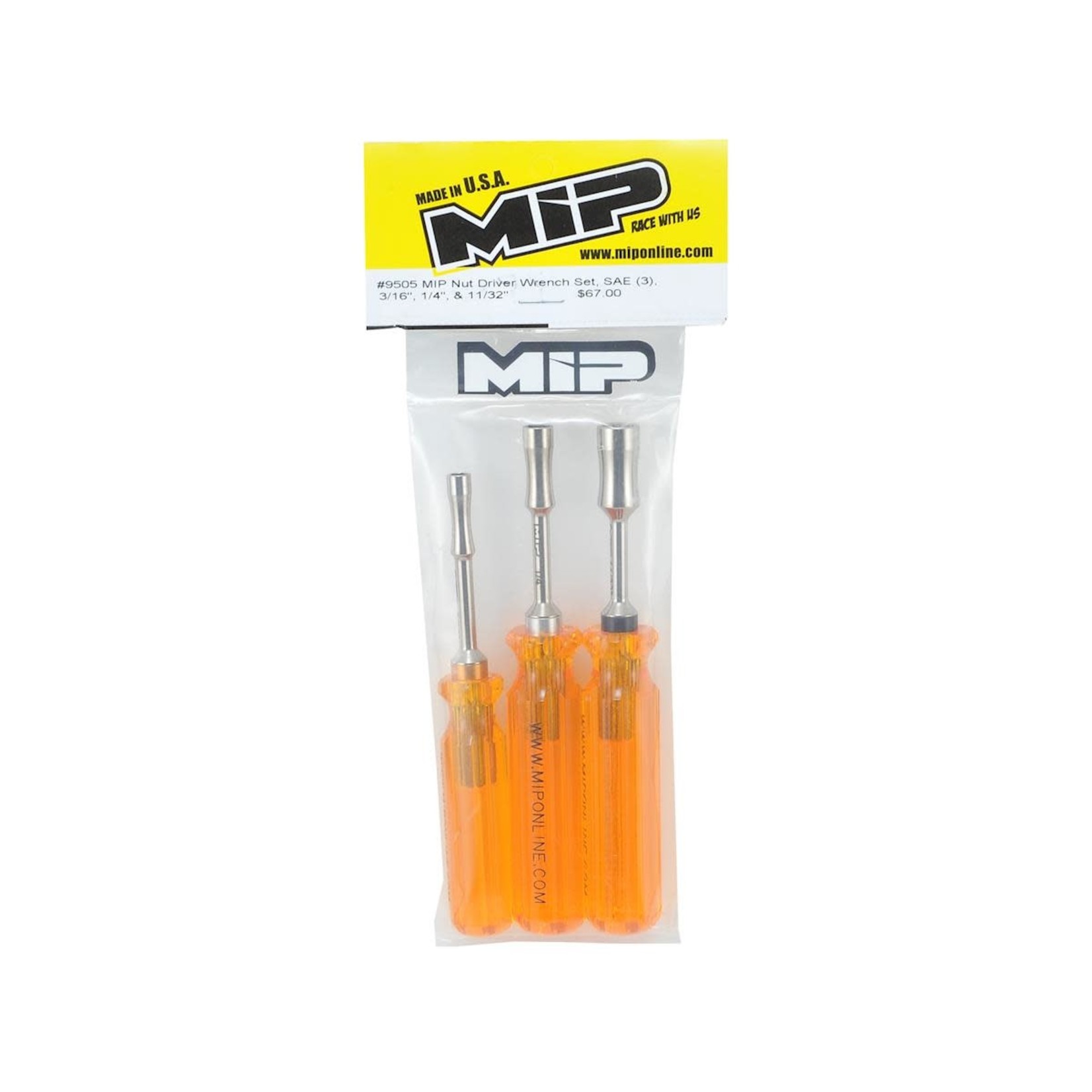 MIP #9505  MIP Standard Nut Driver Wrench Set (3)